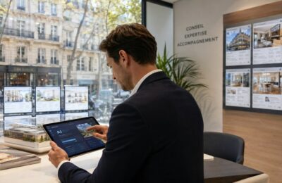 Intelligence artificielle dans l&rsquo;immobilier : comment l&rsquo;IA transforme les agences en 2026